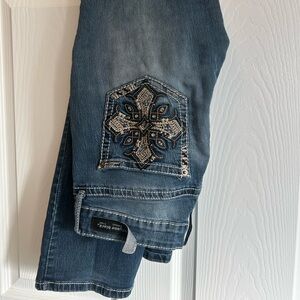 Twenty one black women’s jeans.